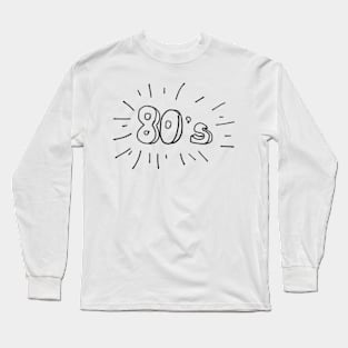 80’s Long Sleeve T-Shirt